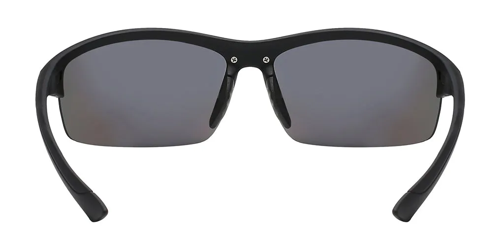 Academy Blue Mirror Polarized Sunglasses
