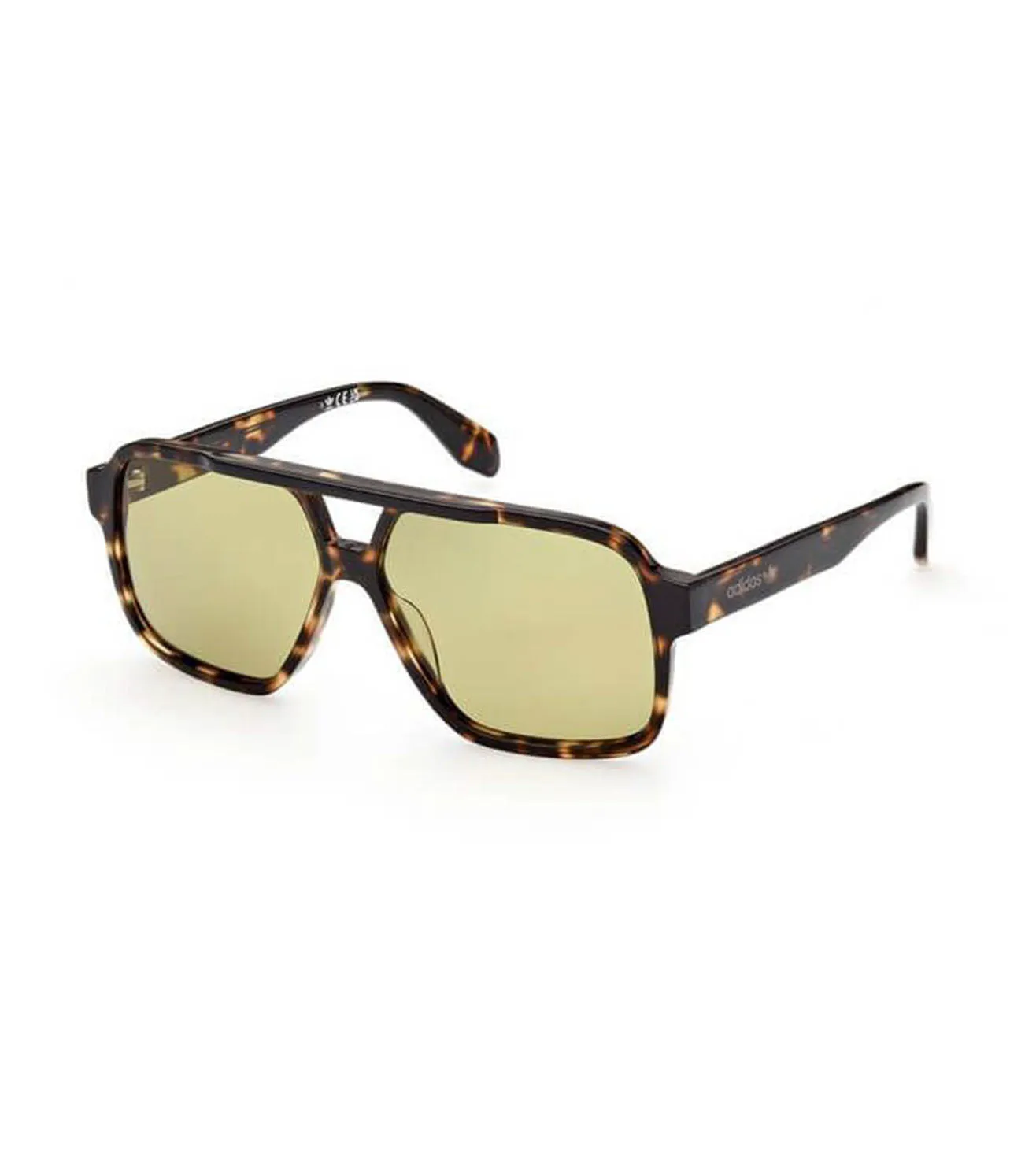 Adidas Originals Men's Green Aviator Sunglasses