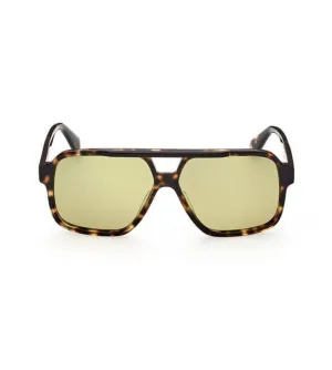 Adidas Originals Men's Green Aviator Sunglasses