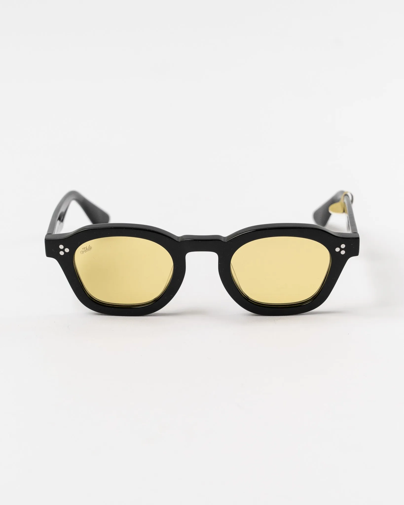 AKILA LOGOS Sunglasses in Black/Yellow