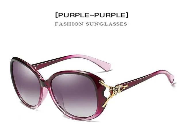 AORON Fashion Womens Polarized Sunglasses Women fox style Sung Lasses  Accessories UV400 Eyeglasses