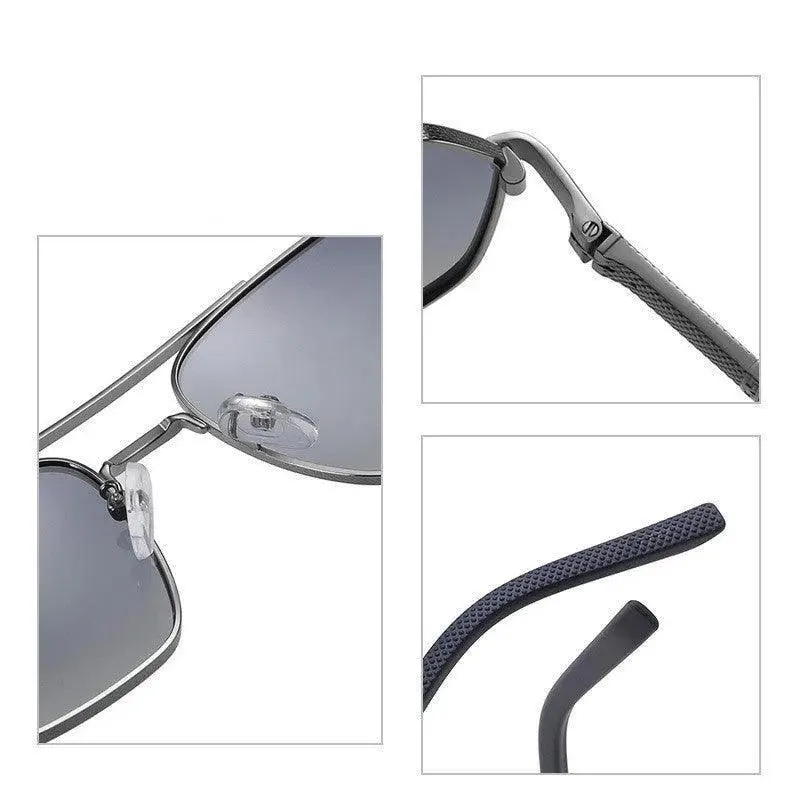 Aviator Double Bridge Polarized Sunglasses