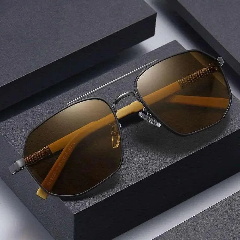 Aviator Double Bridge Polarized Sunglasses