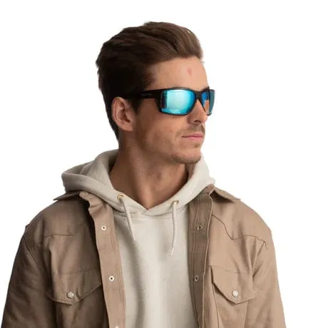 Bajio Bales Beach Polarized Sunglasses in Gray Camo Matte