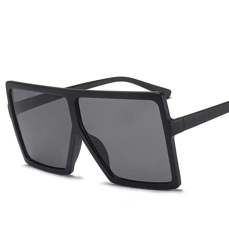 Big Frame Gradient Shades Oversized Sunglasses