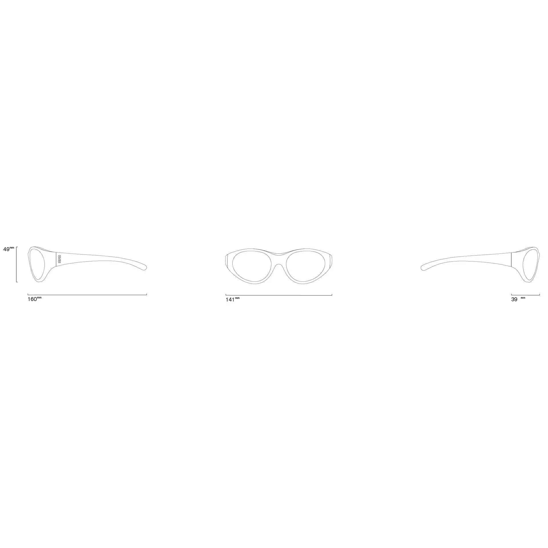Black Horizon Polarized Sunglasses by Izipizi