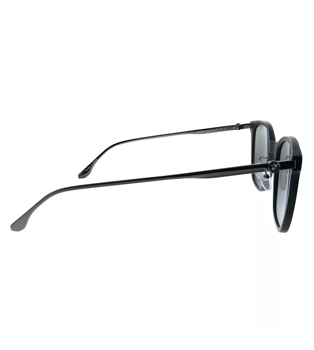 BMW Men's Grey Square Sunglasses