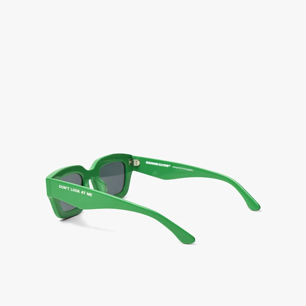 Bonnie Clyde Karate Sunglasses Green / Black