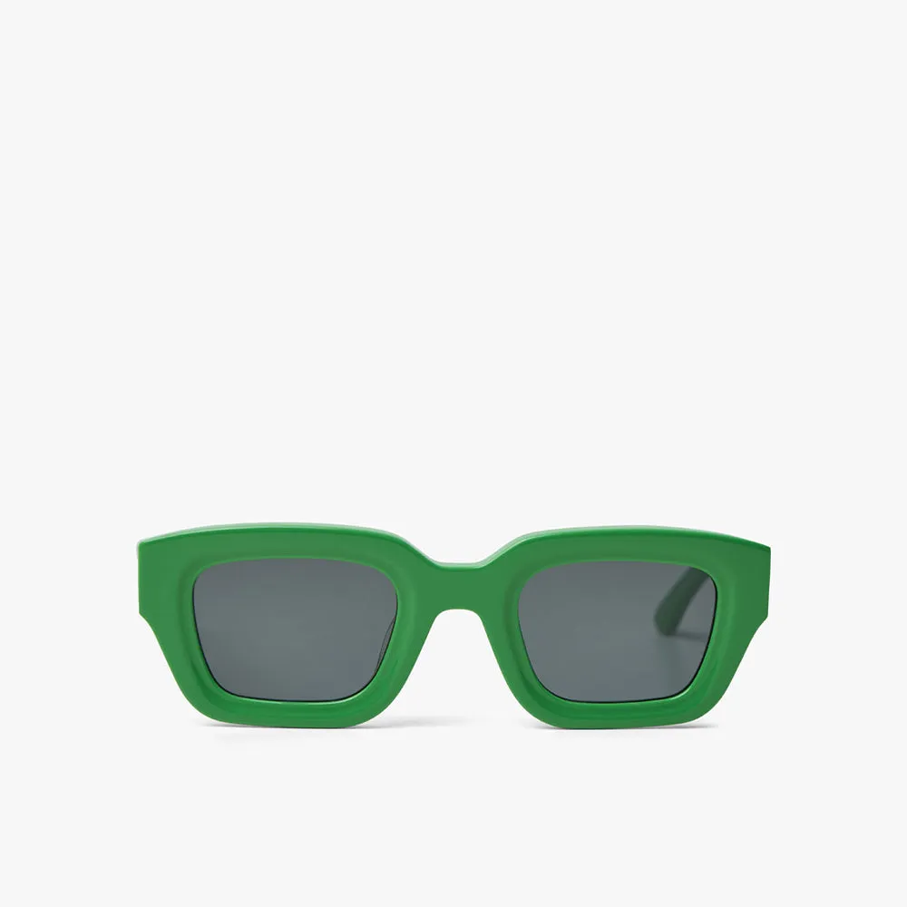 Bonnie Clyde Karate Sunglasses Green / Black