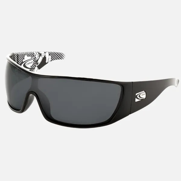 Carve Sunglasses Kingpin - Black Polarised/Iridium