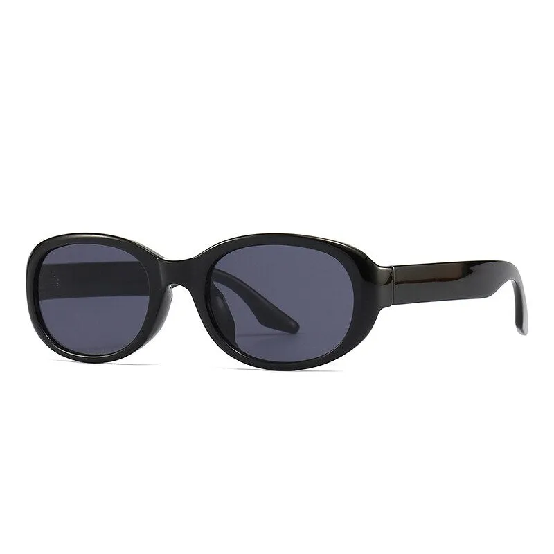 CCspace Women's Full Rim Oval  Tr 90 Eyeglasses Polarized Sunglasses 55869