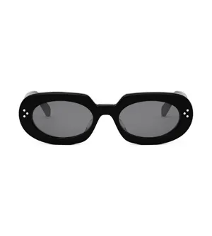 Celine Women's Green Geometric Sunglasses