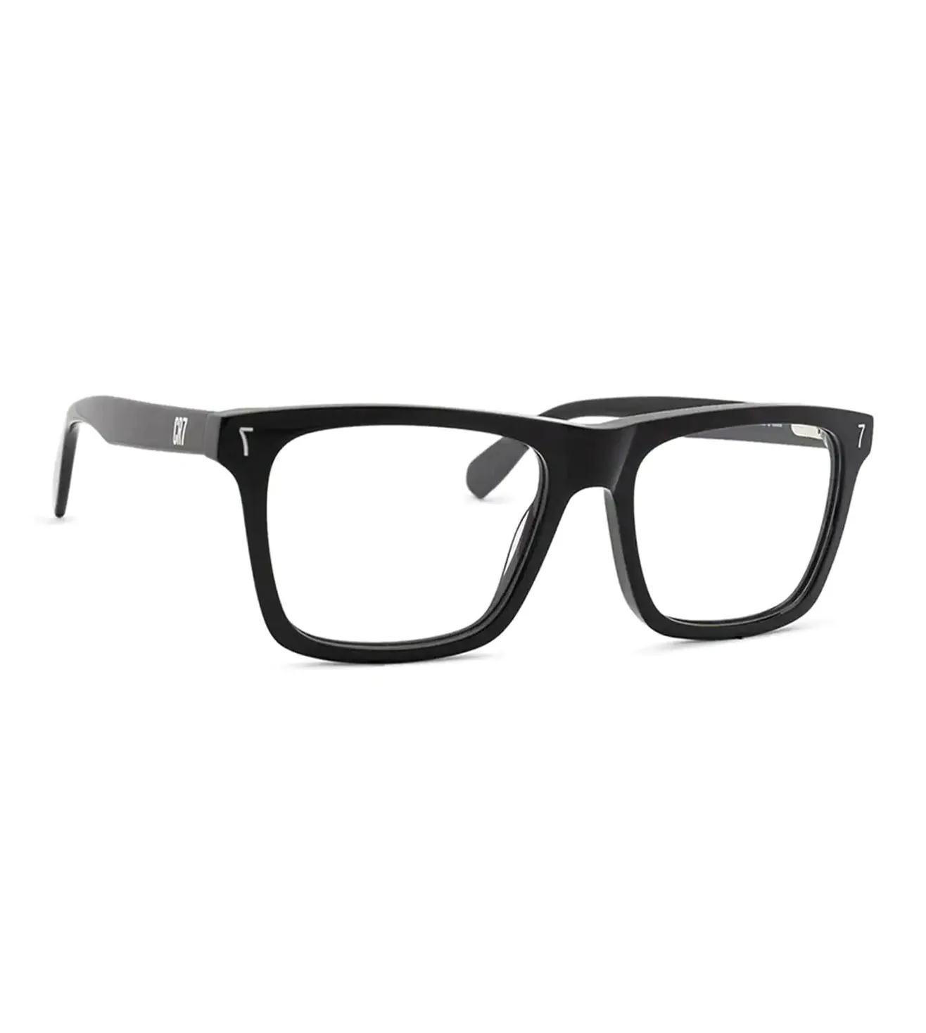 CR7 Unisex Black Square Optical Frame