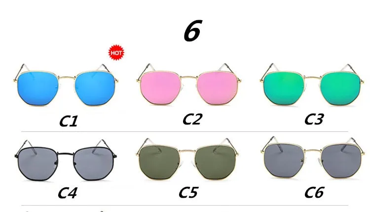 Designer Retro Driving Mirror Sun Glass