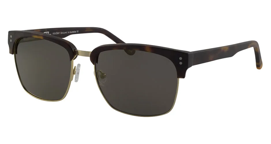 Dirty Dog Rx Atticsalt Tortoise Gold Brown Sunglasses - 57062