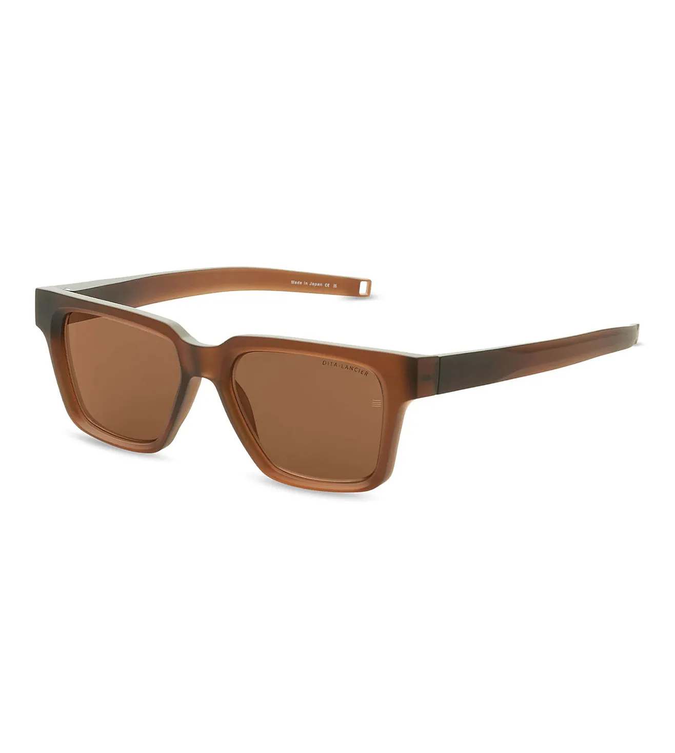 Dita Lancier LSA-708 Men's Brown Square Sunglass