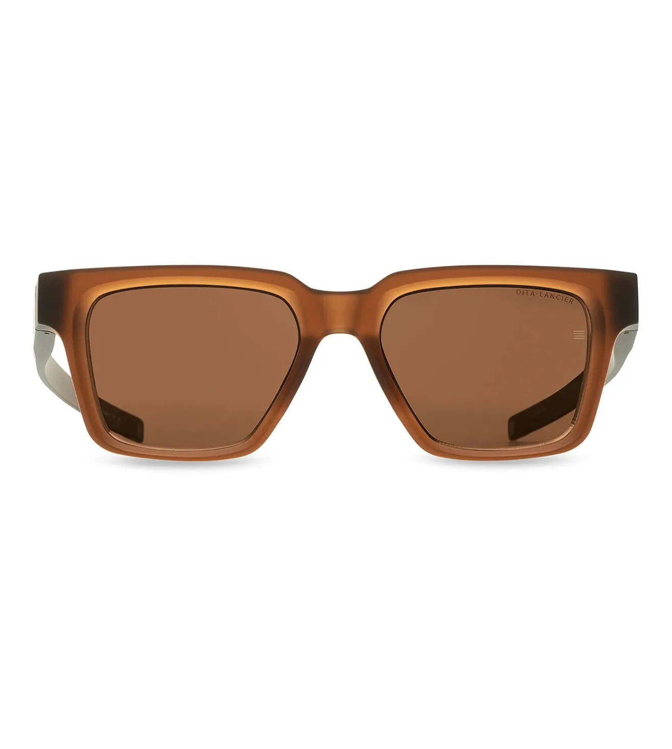 Dita Lancier LSA-708 Men's Brown Square Sunglass