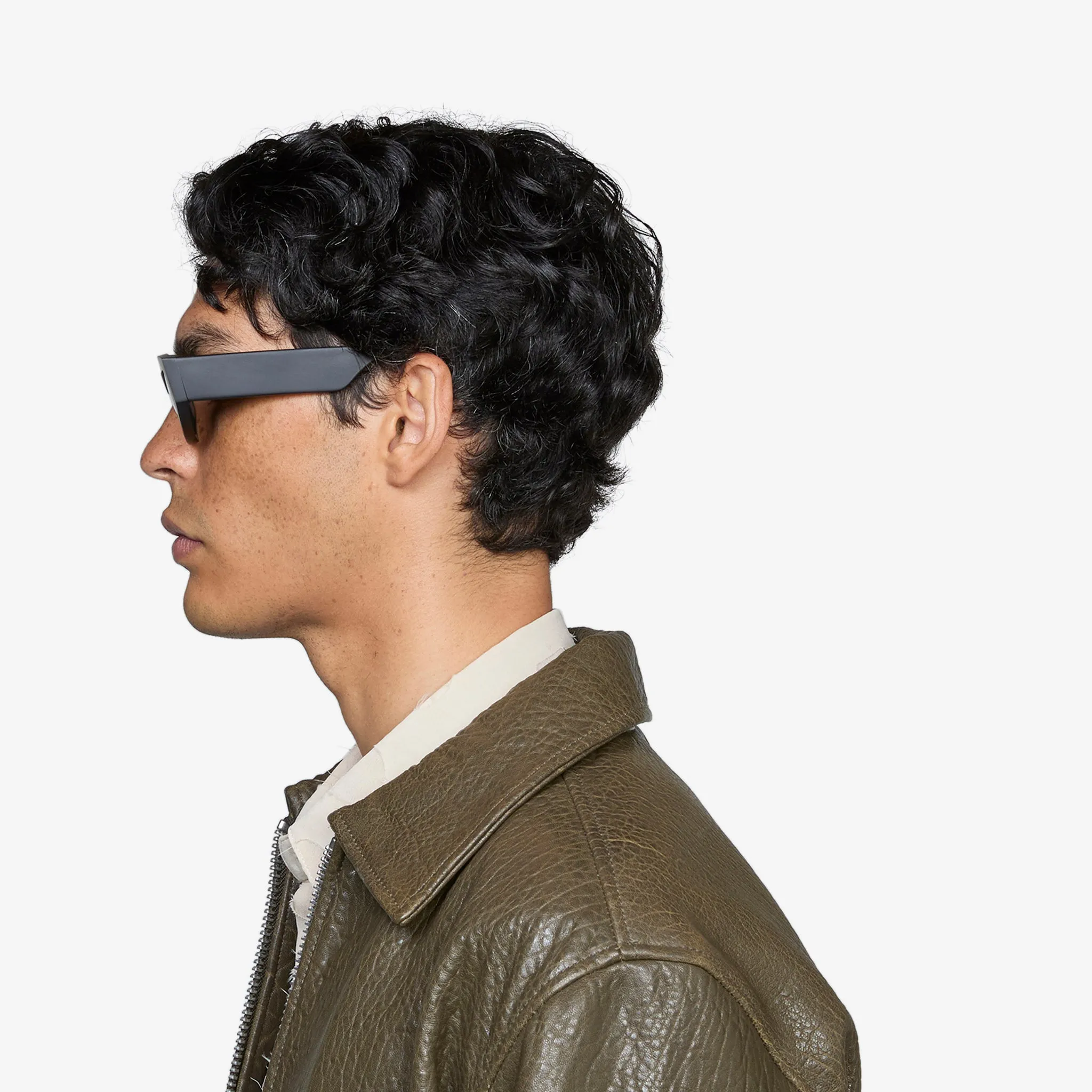 Eclipse Matte Black | Green Solid Lens