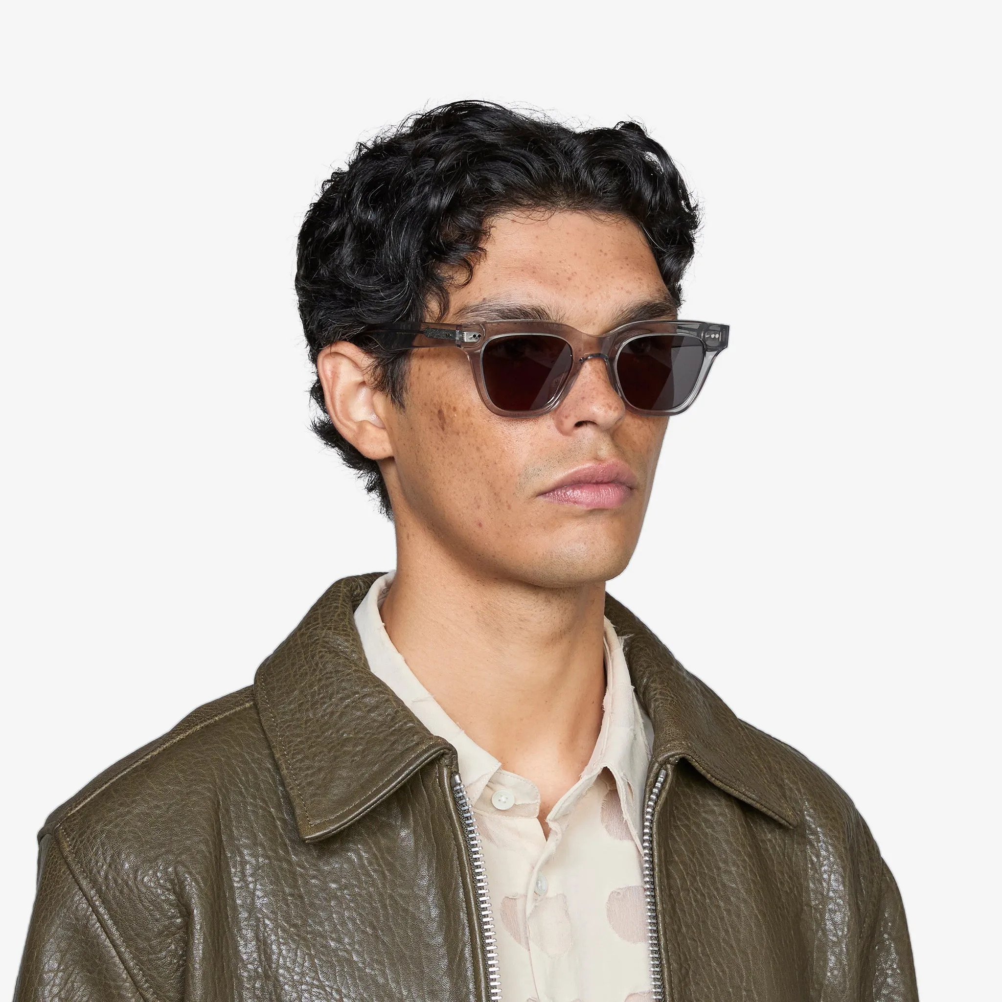 Ellis Grey | Grey Solid Lens