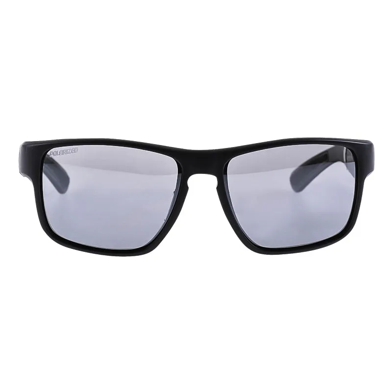 EPOCH EYEWEAR Charlie Black/Polarized Smoke Sunglasses
