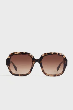 Espresso Tortoise Seraphina Sunglasses