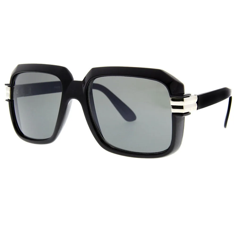 ginderPUNCH Pop Color Oversized Gazelle Nerdy Clear Lens Eye Glasses