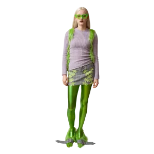 Green Spike Sunglasses