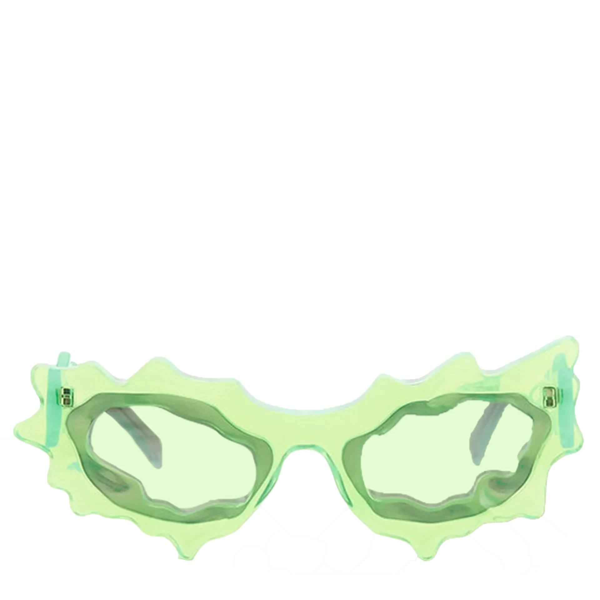Green Spike Sunglasses