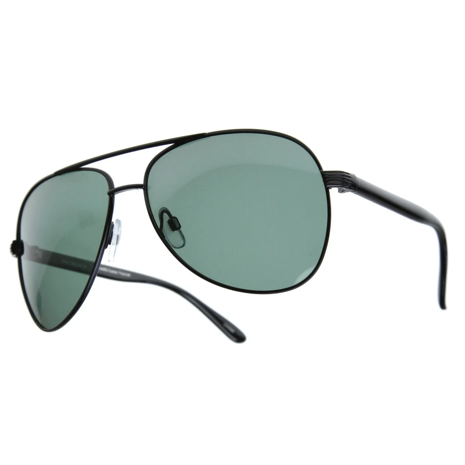 High Grade Premium Polarized Large Classic Metal Aviator Sunglasses 8320