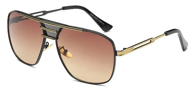 High Quality Men Vintage Sunglasses Women metal frames shades Oculos female ss912