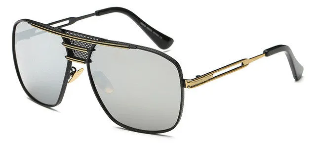 High Quality Men Vintage Sunglasses Women metal frames shades Oculos female ss912