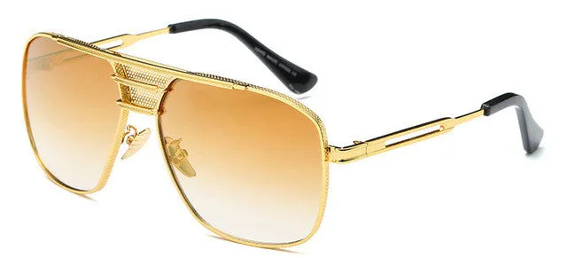 High Quality Men Vintage Sunglasses Women metal frames shades Oculos female ss912