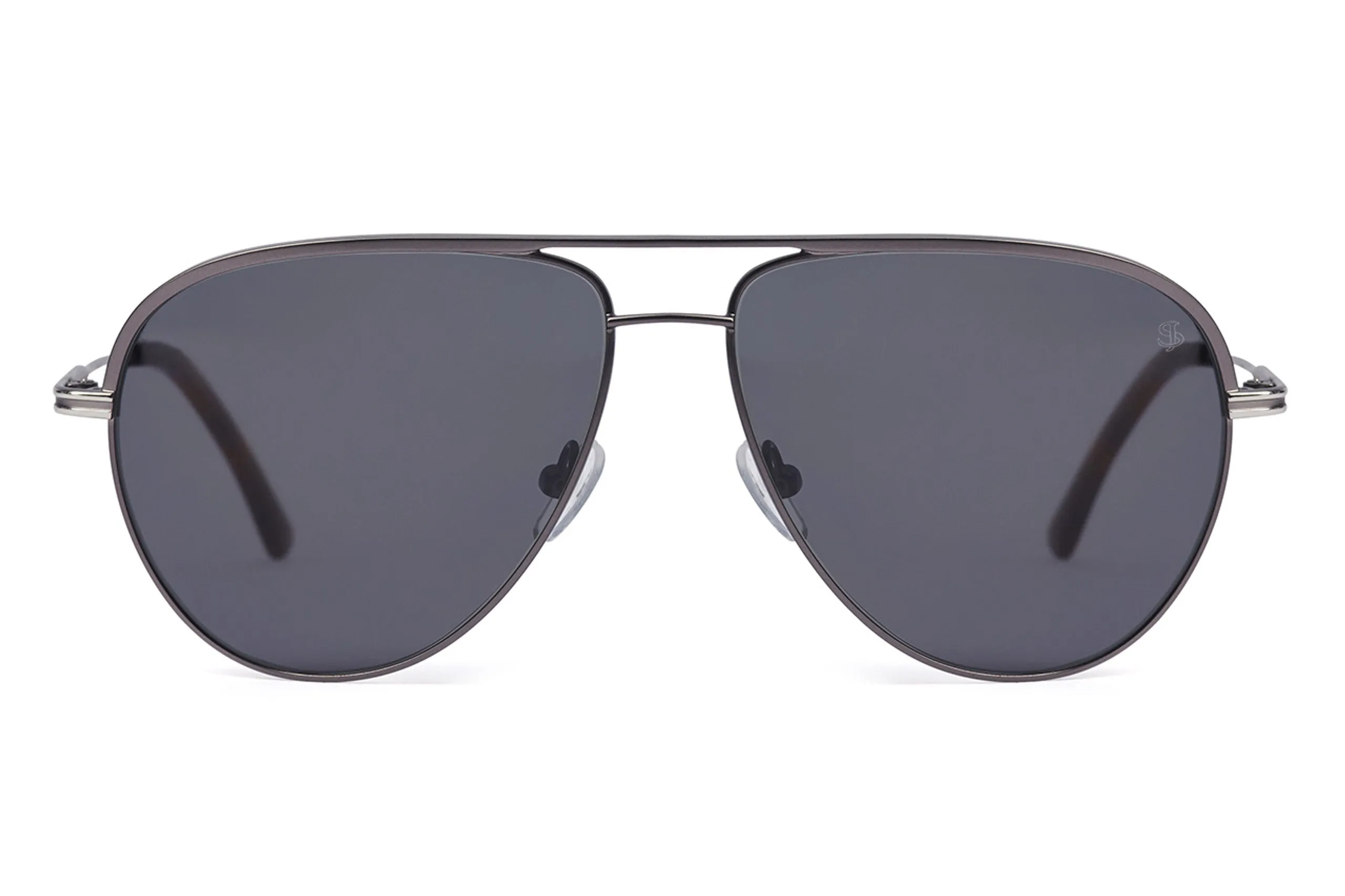 Jack Stegeman Hawk Gunmetal Sunglasses