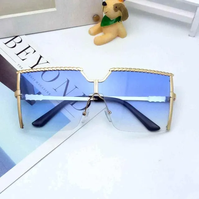 Jazmin- Oversized Square Sunglasses ; Luxury Shades
