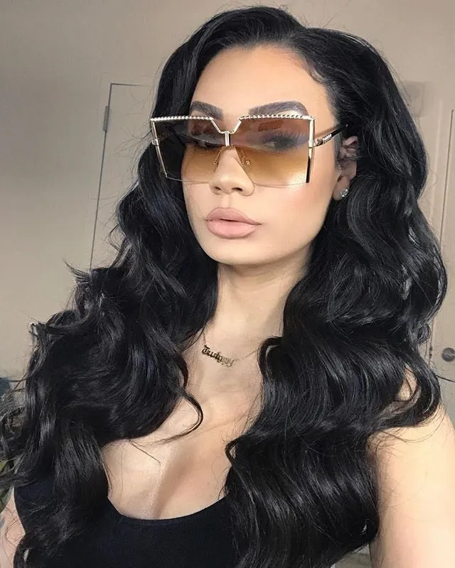 Jazmin- Oversized Square Sunglasses ; Luxury Shades
