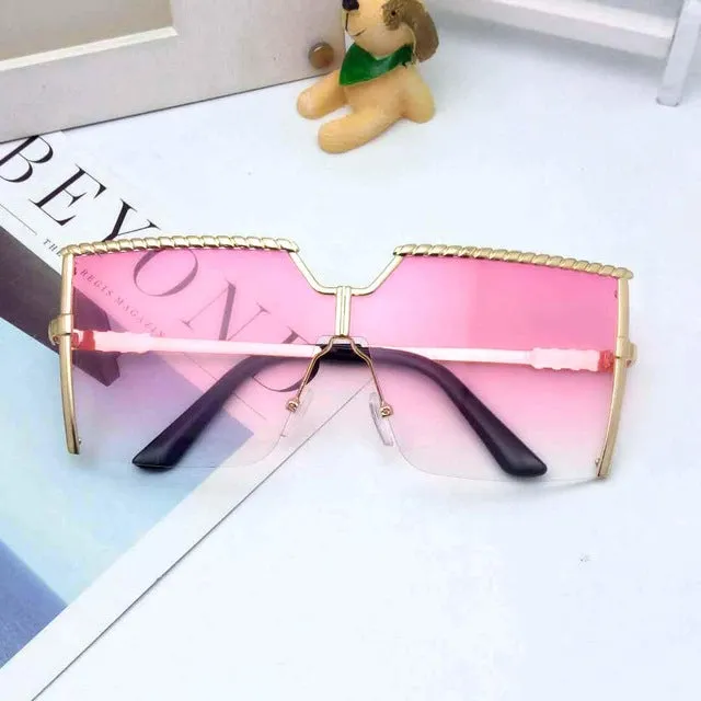 Jazmin- Oversized Square Sunglasses ; Luxury Shades