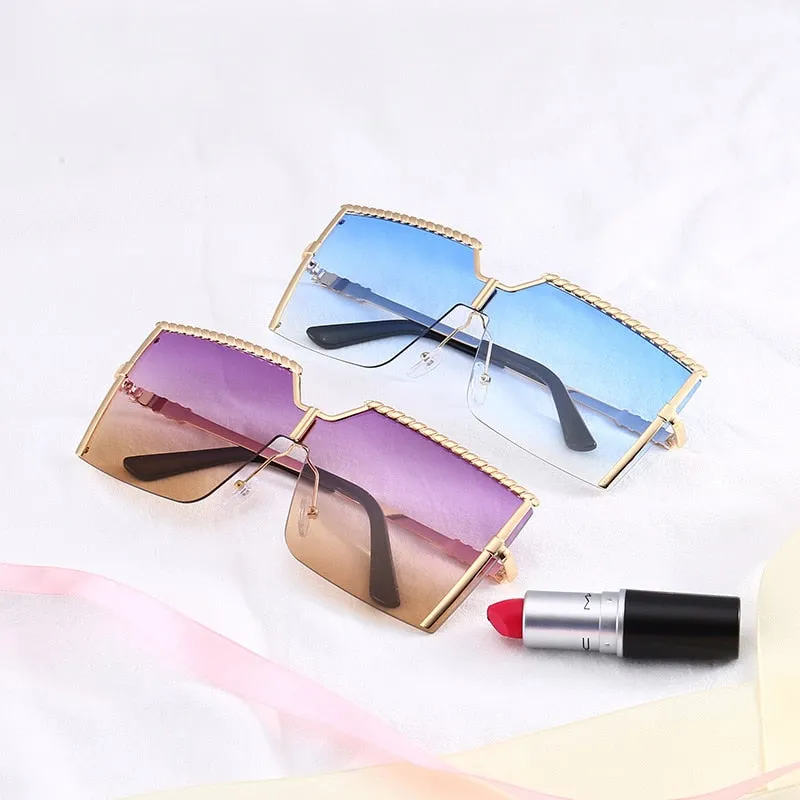 Jazmin- Oversized Square Sunglasses ; Luxury Shades