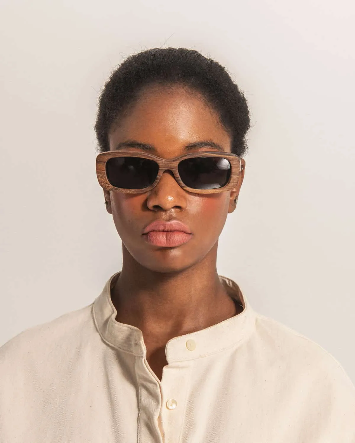 JUNTA Sunglasses - Walnut wood
