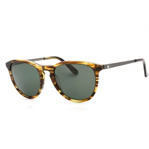 Lacoste L708S Sunglasses BROWN MARBLE / Green Shaded