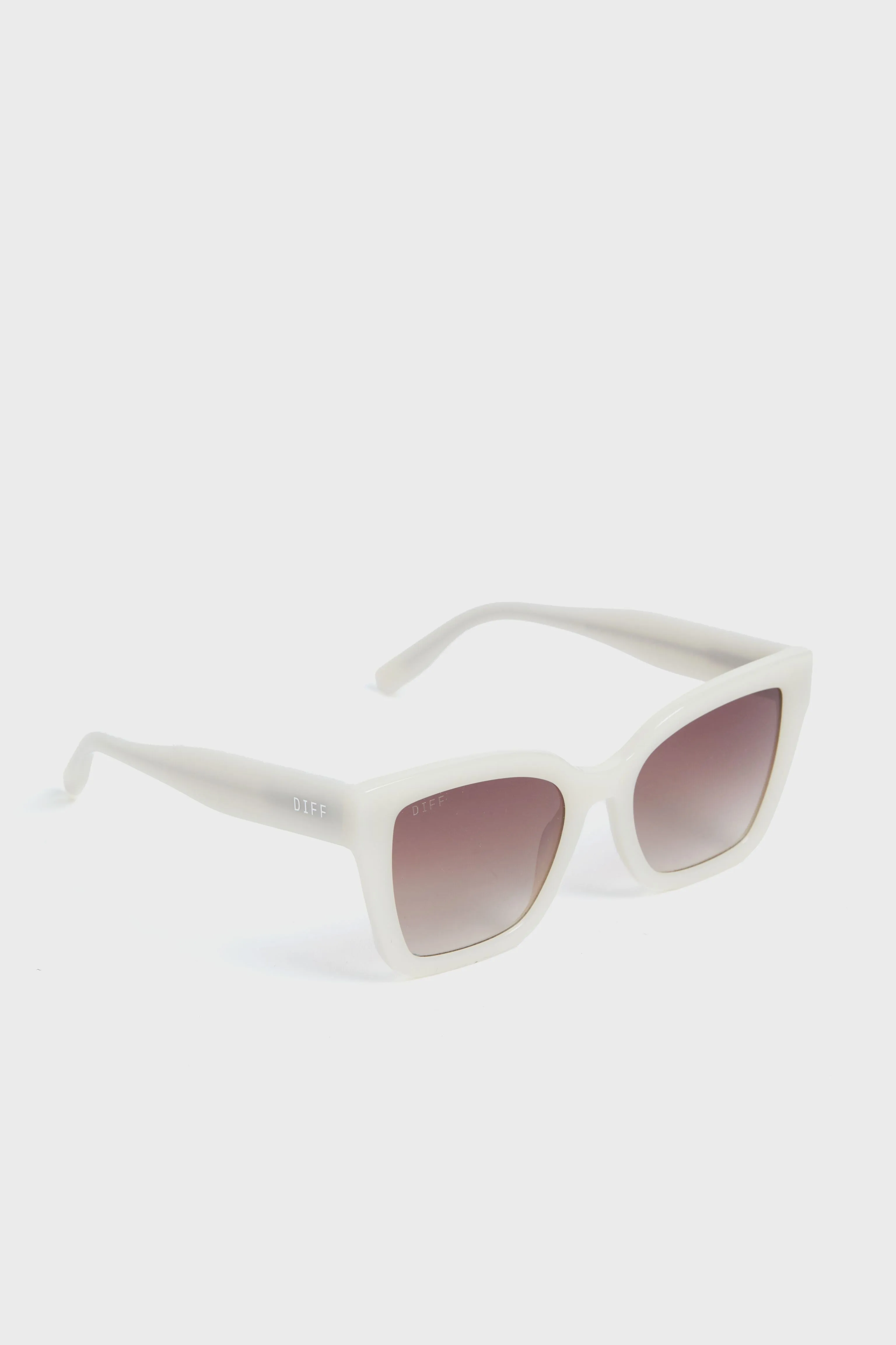 Meringue and Brown Gradient Rhys Sunglasses