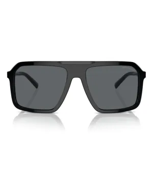 Michael Kors Men's Dark Grey Square Sunglasses