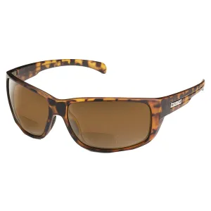 Milestone 2.00 Mens Matte Tortoise Frame Brown Polycarbonate Polarized Lens Wrap Sunglasses - S-MIPPBRTT200