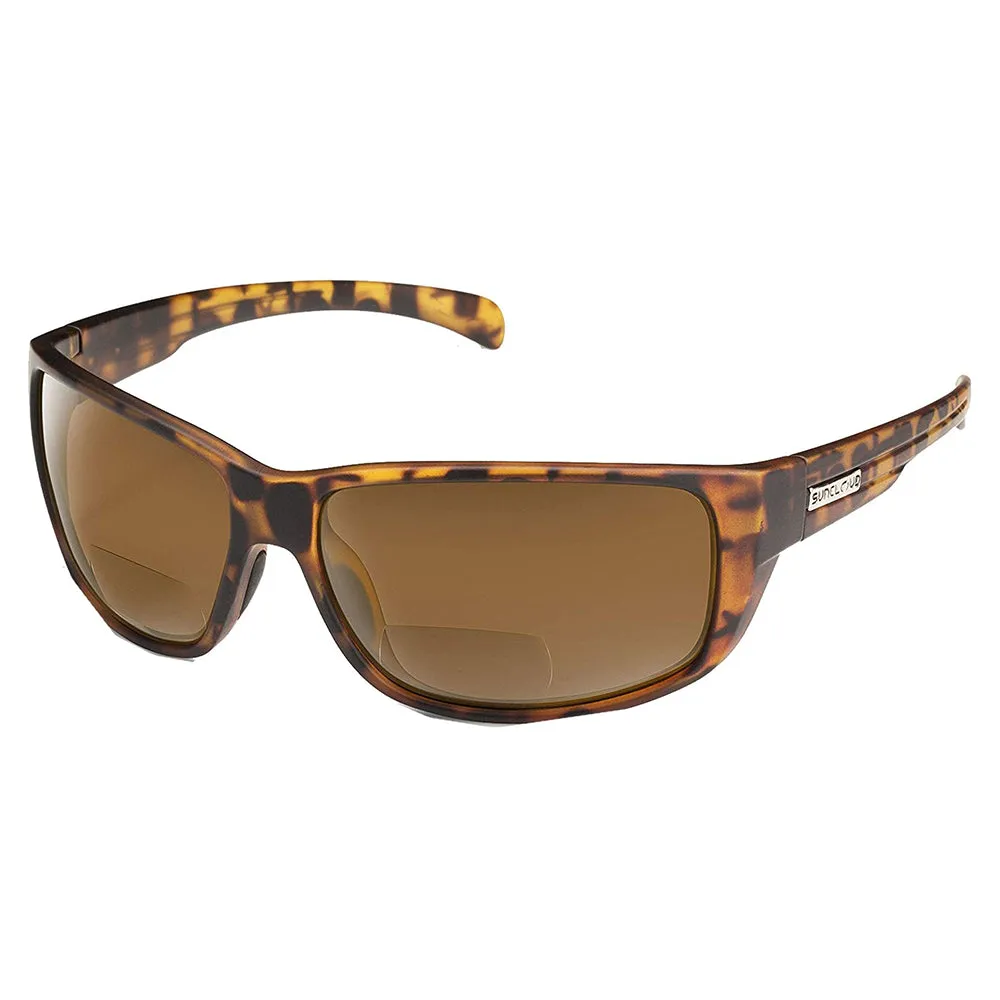 Milestone 2.00 Mens Matte Tortoise Frame Brown Polycarbonate Polarized Lens Wrap Sunglasses - S-MIPPBRTT200
