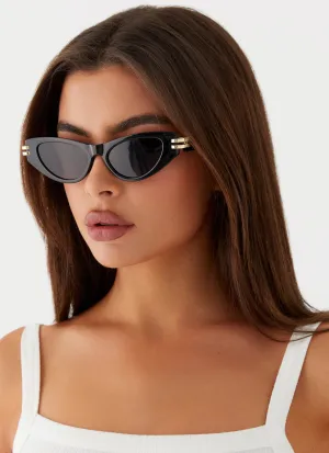 Niamh Sunglasses - Black