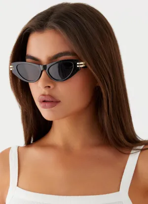 Niamh Sunglasses - Black