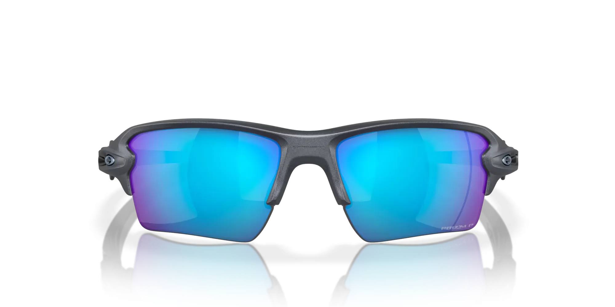 Oakley Flak 2.0 X Prizm Sapphire Polarized Lenses, Blue Steel Frame