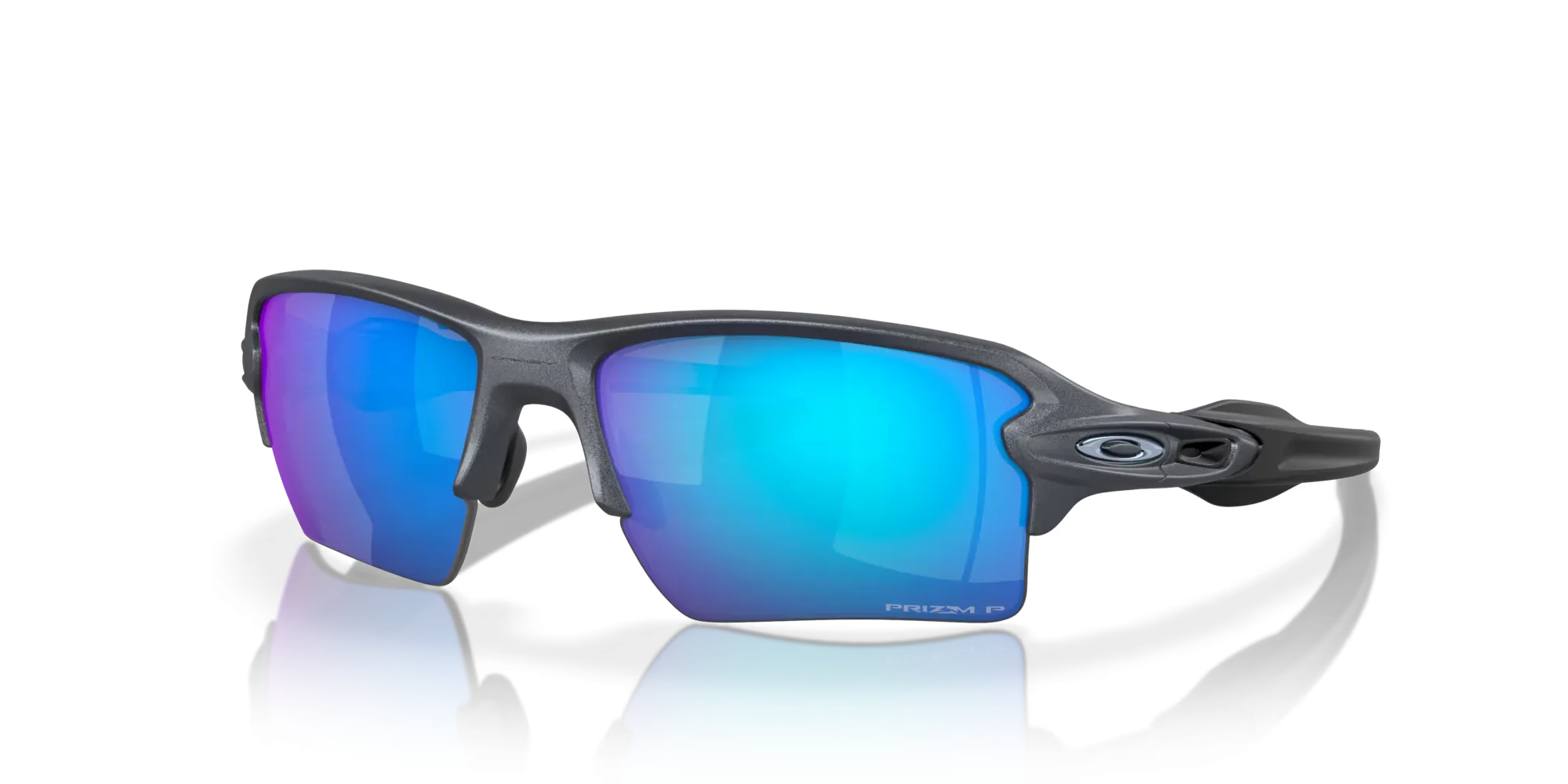 Oakley Flak 2.0 X Prizm Sapphire Polarized Lenses, Blue Steel Frame
