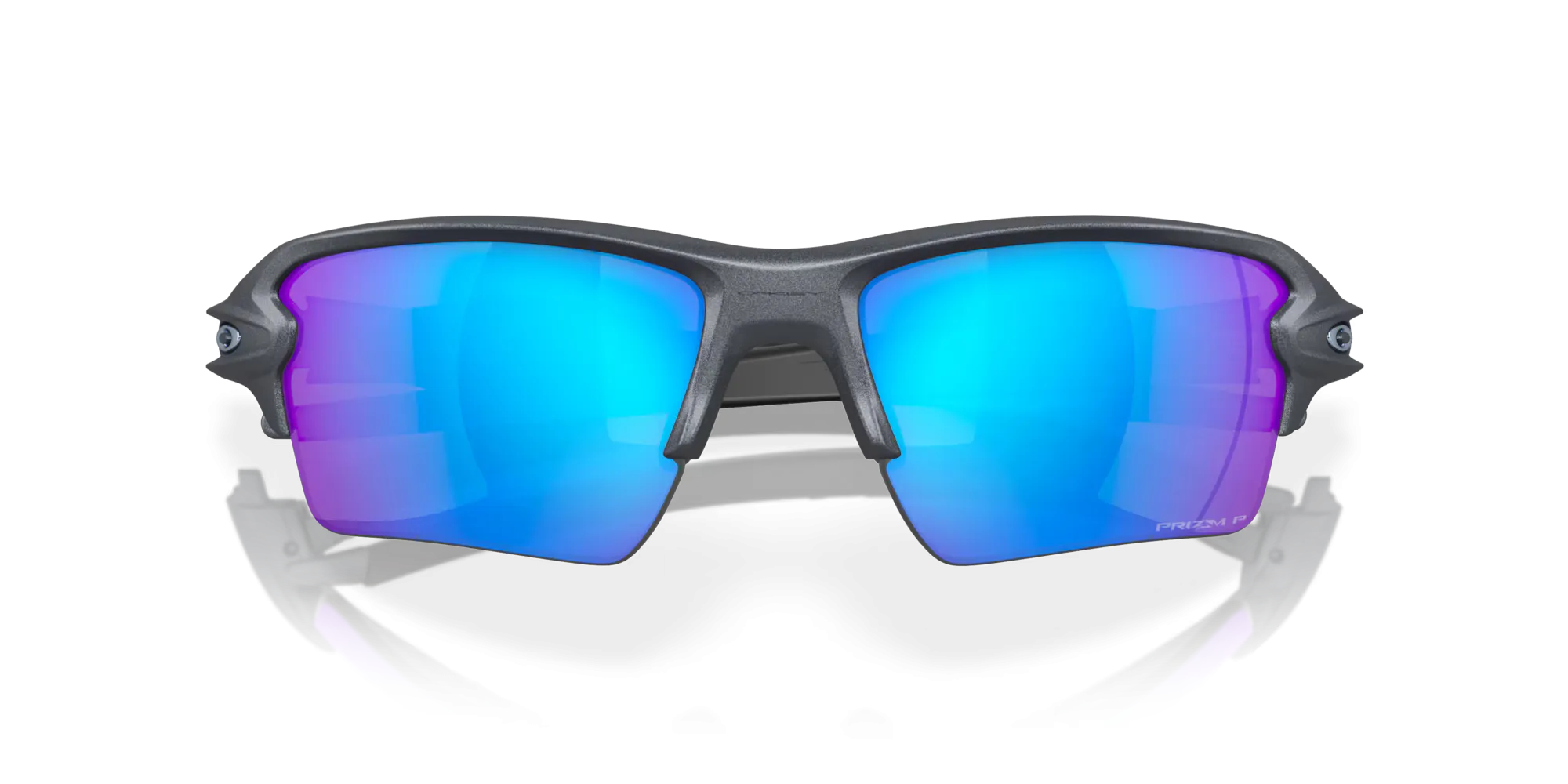 Oakley Flak 2.0 X Prizm Sapphire Polarized Lenses, Blue Steel Frame