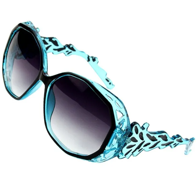 Oversized Spider Polygon Frame Sunglasses