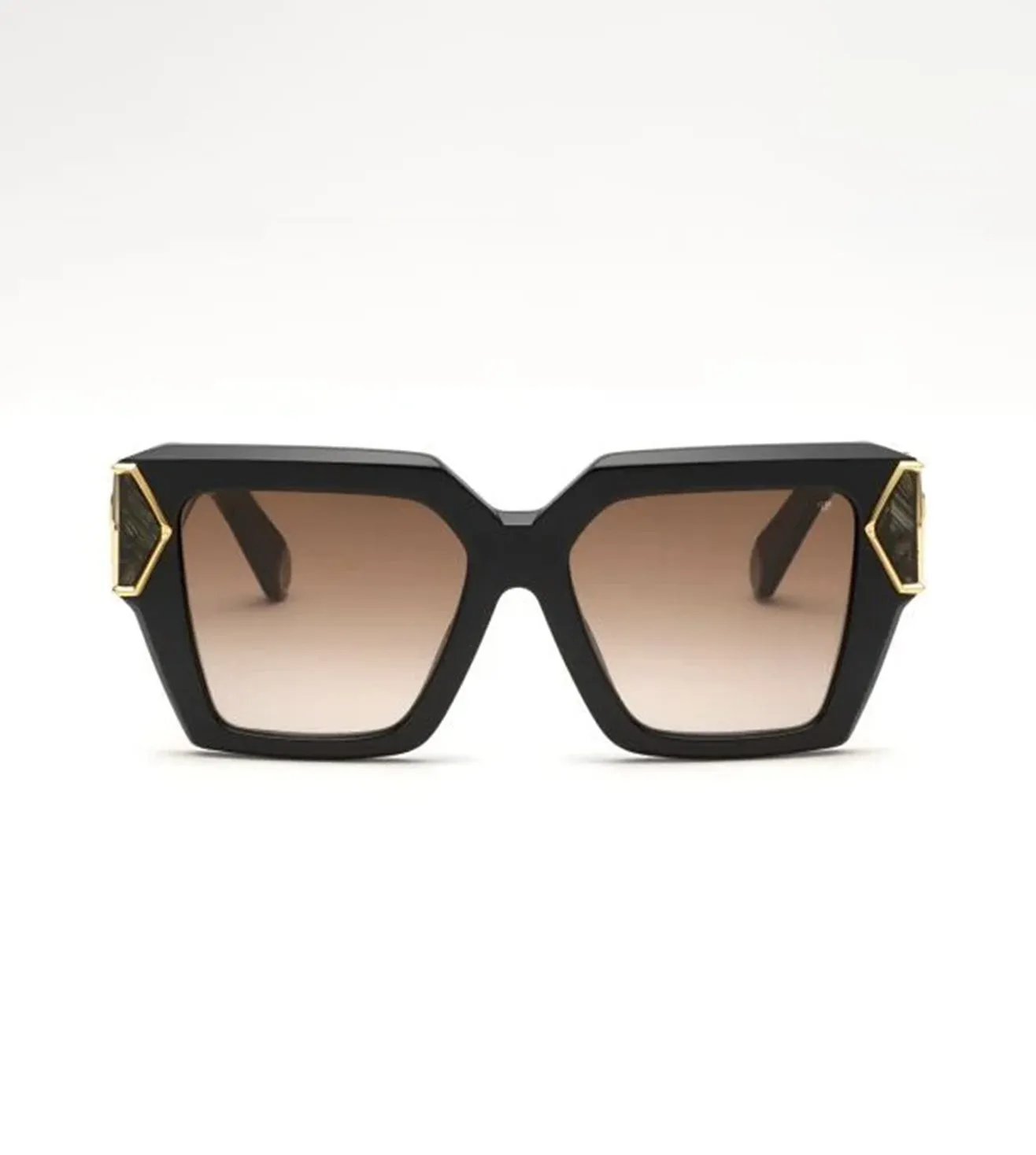 Philipp Plein Women's Gradient Brown Square Sunglasses
